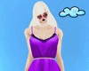 :G: Purple Dress Slim