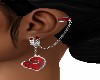 RED HEART EARRINGS