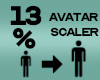Avatar Scaler 13%