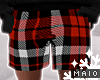 christmas | plaid shorts