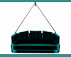 Teal Pose Couch
