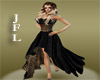 JFL Black leppard Dress 