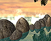 Oasis Water Splash Rocks