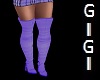 GM Thigh boot Purple