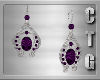 CTG  VIOLA EARRINGS