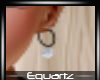 EQ Crystal Heart Earings