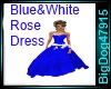 [BD]Blue&WhiteRosesDress
