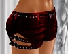 Red Belted Shorts