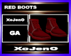 RED BOOTS