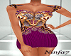 [NF7] Purple&Gold Dress