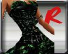 blk green swaN monachrom