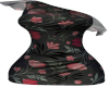 Mia Black Flower Dress