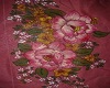 pink rose rug