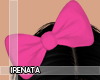 R Pink Hair Bow