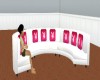 Play-Girl pink Couch