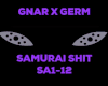 GnarXGerm - Samurai Shit