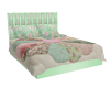 Pastel Pink Quilted Bed
