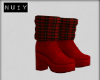 N| Red Zaphine Boots