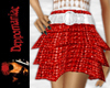 Polyscrunch Skirt RED