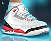 3s High Sneakers FireRed