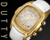 Fem Gold Watch Crocodile