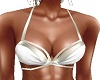 sexy white bikini top