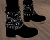 Black  Buckled Boots