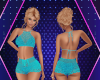 Knitted Teal Mini