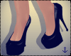 ⚓ Glam Black Heels