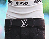 LV x Camo Black Pants