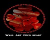 Wall art Deco heart