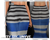 T by S, B Striped Skirt.