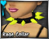 D~Rage Collar: Yellow