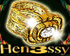Pheonix Gold Ring [M]