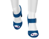 Blue Open Heels