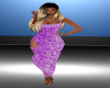 Snake Purple Dress