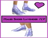 LV /M Shoes Lavender