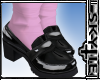Loafers + Socks Pink