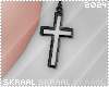 Cross Earring v3 (L)