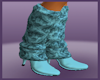 Sexy Turquoise Boots