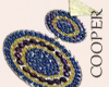 !A blue mx earrings