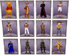Eagle's  costumes 1