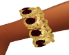 Gold & Ruby Bracelet R