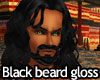 Black Glossy Beard