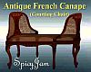 Antique Courting Seat