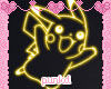 P | Pikachu Neon Sign