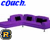 Purple Majesty Couch