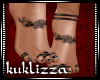 (KUK)roses feet&tatoo
