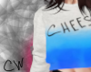 [CW] Crop Sweater Blue