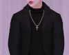 V! Santa Coat - Black